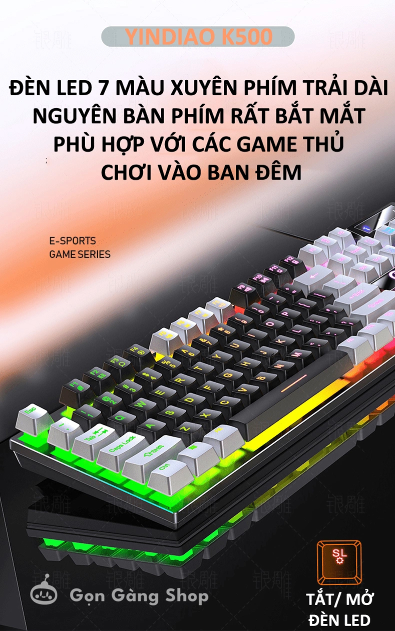 Bàn phím YINDIAO K500