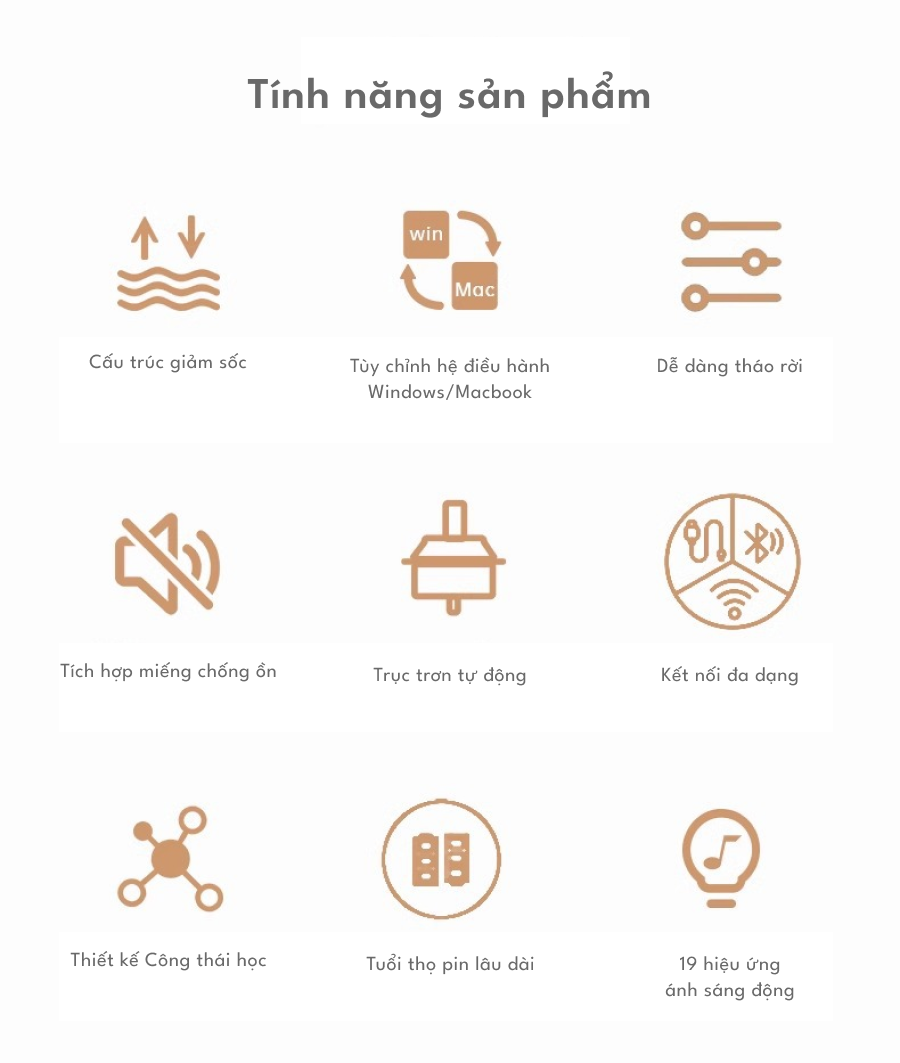 Bàn phím cơ GK65
