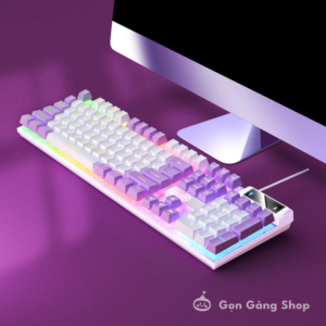 Bàn phím giả cơ Yandidao K500 đèn LED 7 màu xuyên phím – Sự lựa chọn tuyệt với dành cho game thủ