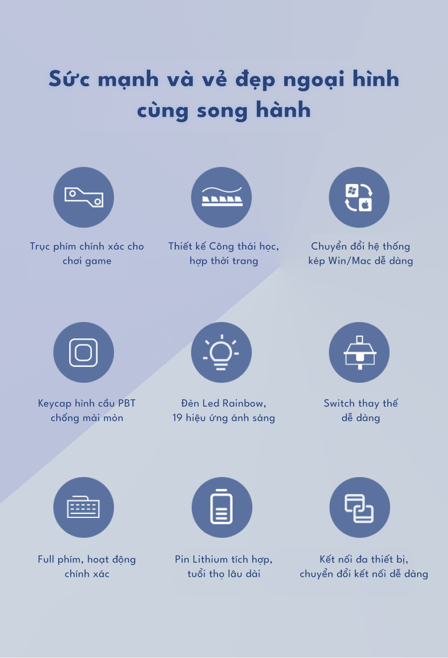 Bàn phím cơ Langtu GK102