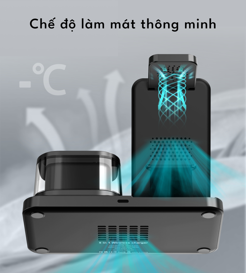 Sạc không dây 5in1