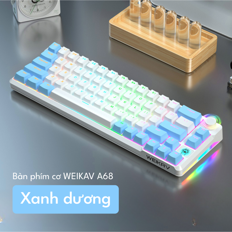 Bàn phím cơ Weikav A68