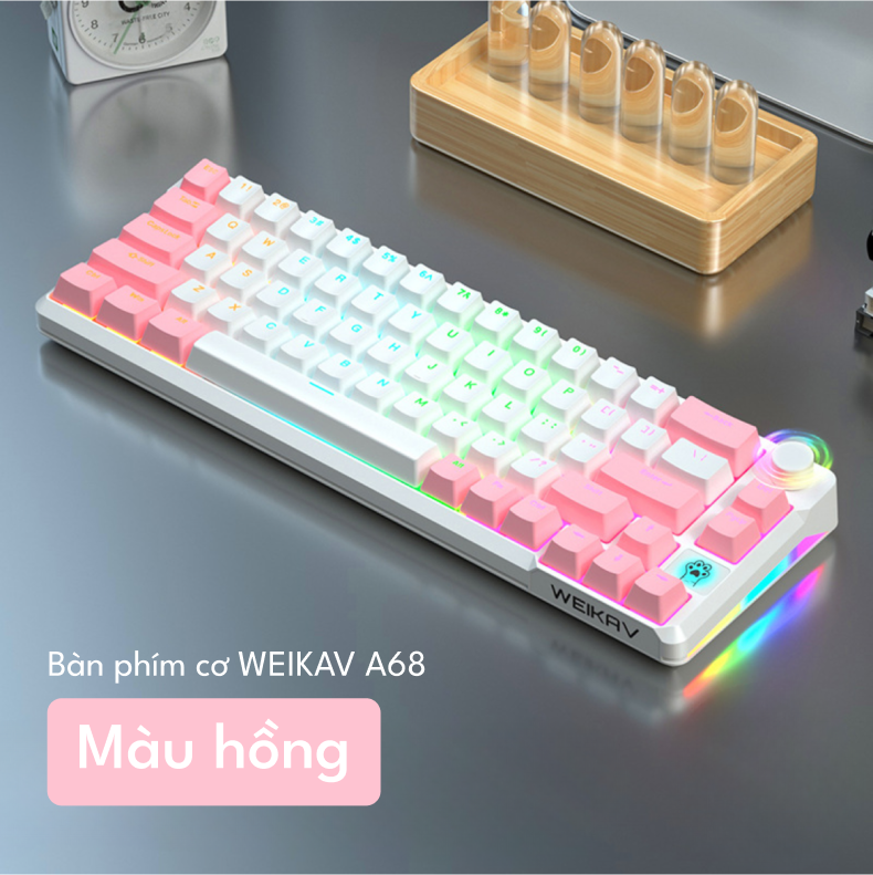 Bàn phím cơ Weikav A68
