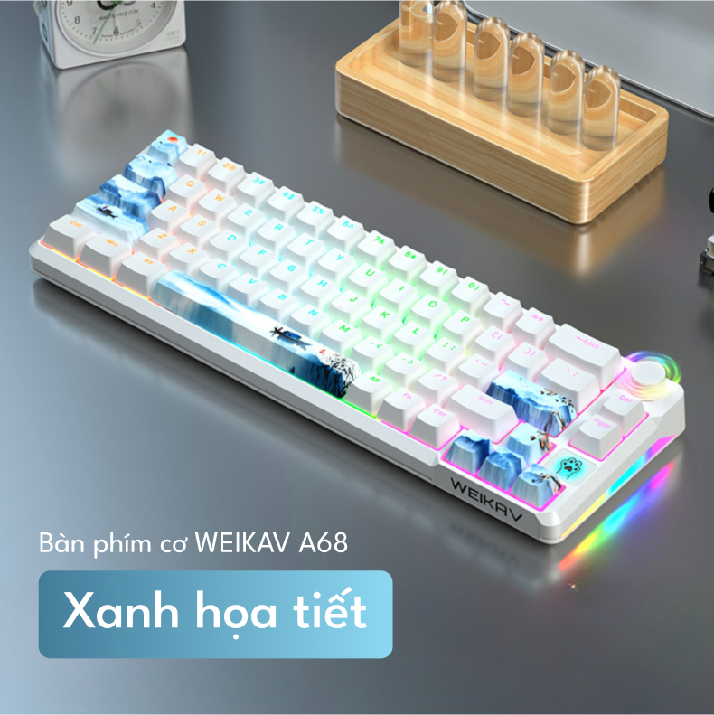 Bàn phím cơ Weikav A68