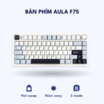 Bàn phím Aula F75 – Blue White