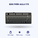 Bàn phím Aula F75 – Đen Gradient