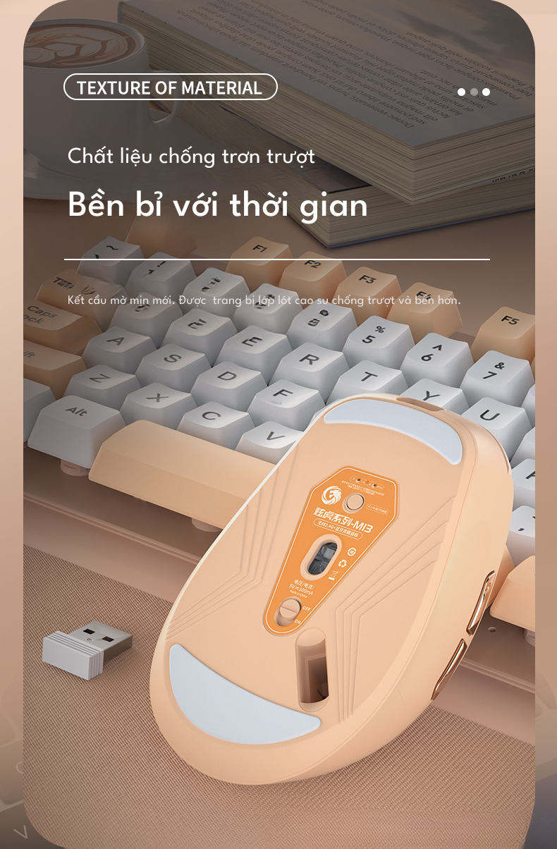 Chuột không dây DUOHAO M13
