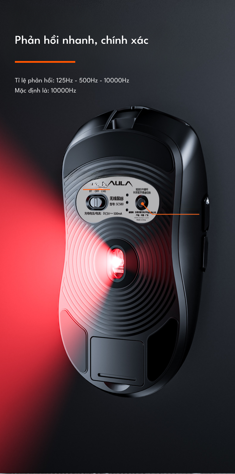 Chuột Gaming Aula SC580