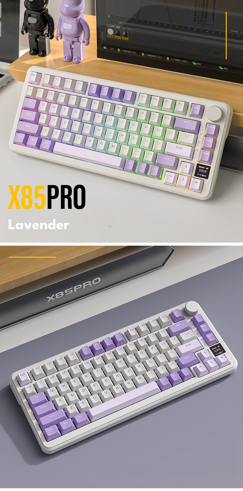 Bàn phím cơ Attack Shark X85 PRO