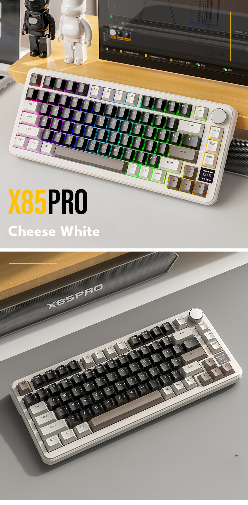 Bàn phím cơ Attack Shark X85 PRO
