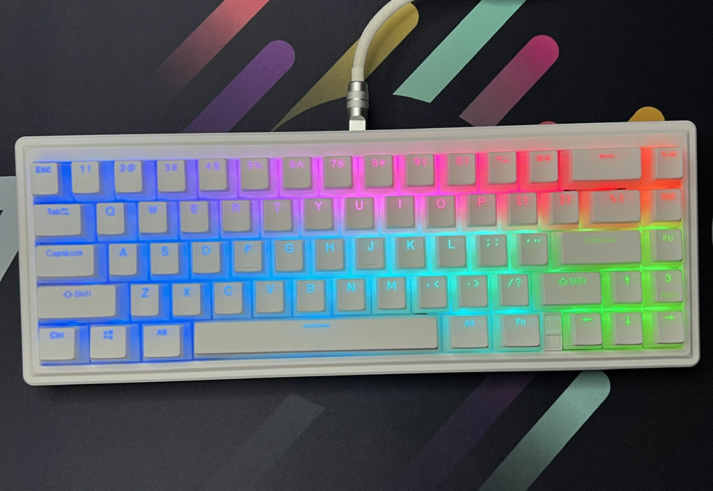 keycap xuyên led
