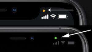 Nghe lén ? Ý nghĩa của chấm cam và chấm xanh trên iPhone