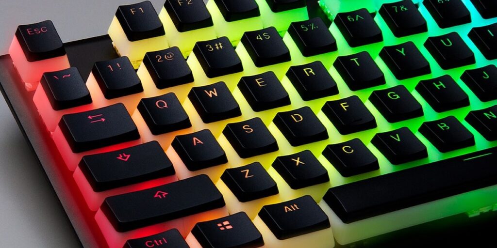 keycap xuyen led