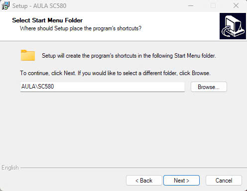 aula sc580 save folder