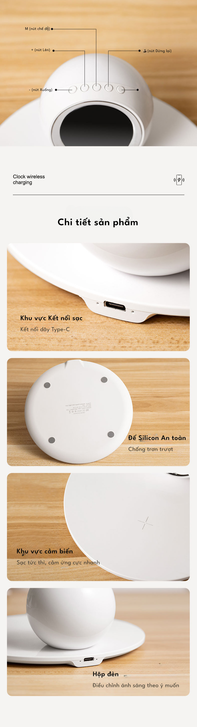 Sạc không dây K22T