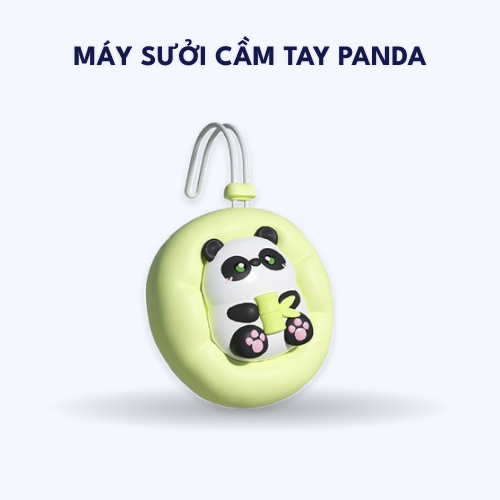Máy sưởi cầm tay Panda – Pin sạc, Làm nóng nhanh, An toàn tự ngắt – Màu Xanh Cốm