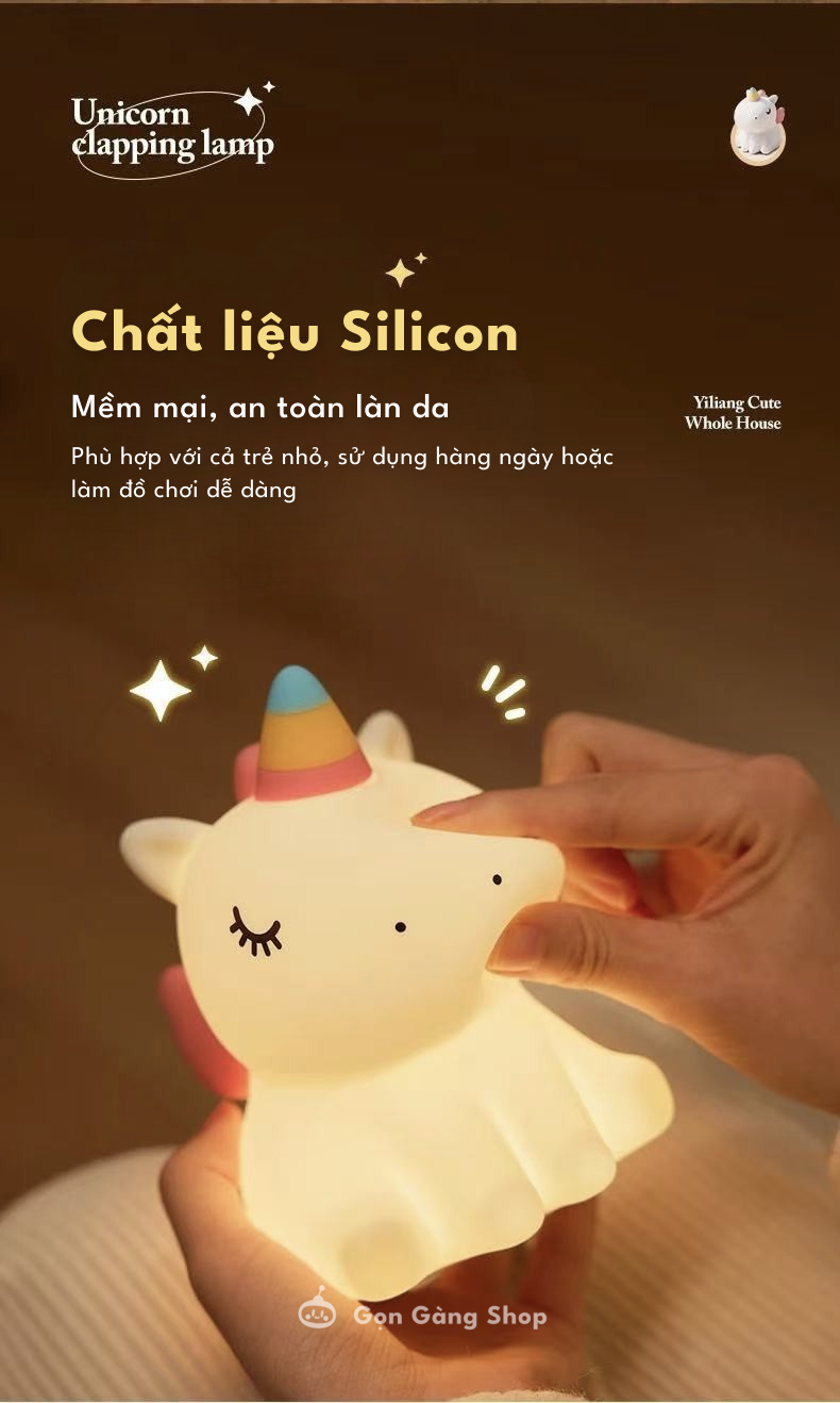 Đèn ngủ Unicorn