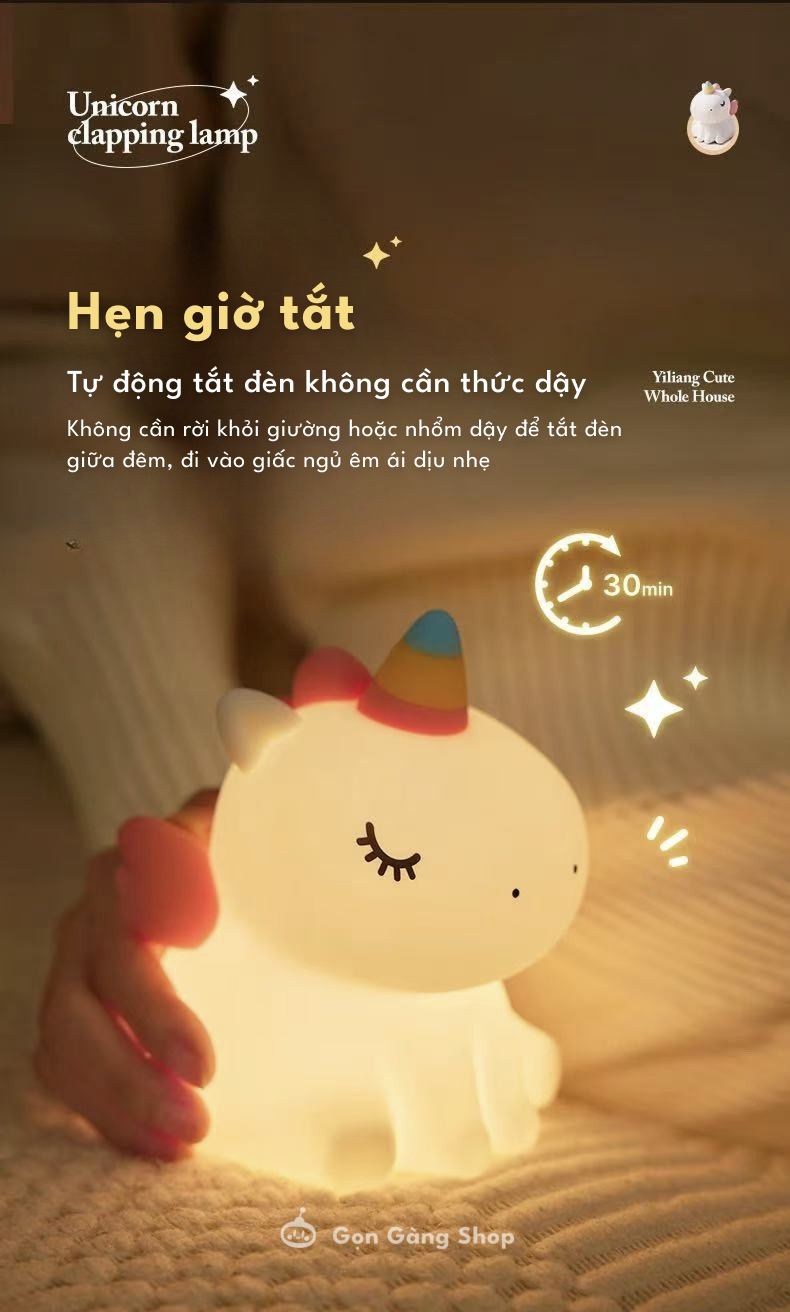 Đèn ngủ Unicorn