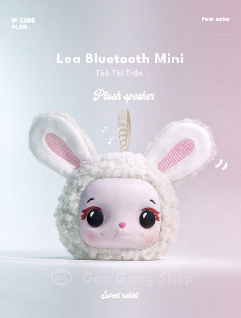 Loa mini bluetooth Thỏ Thị Trấn