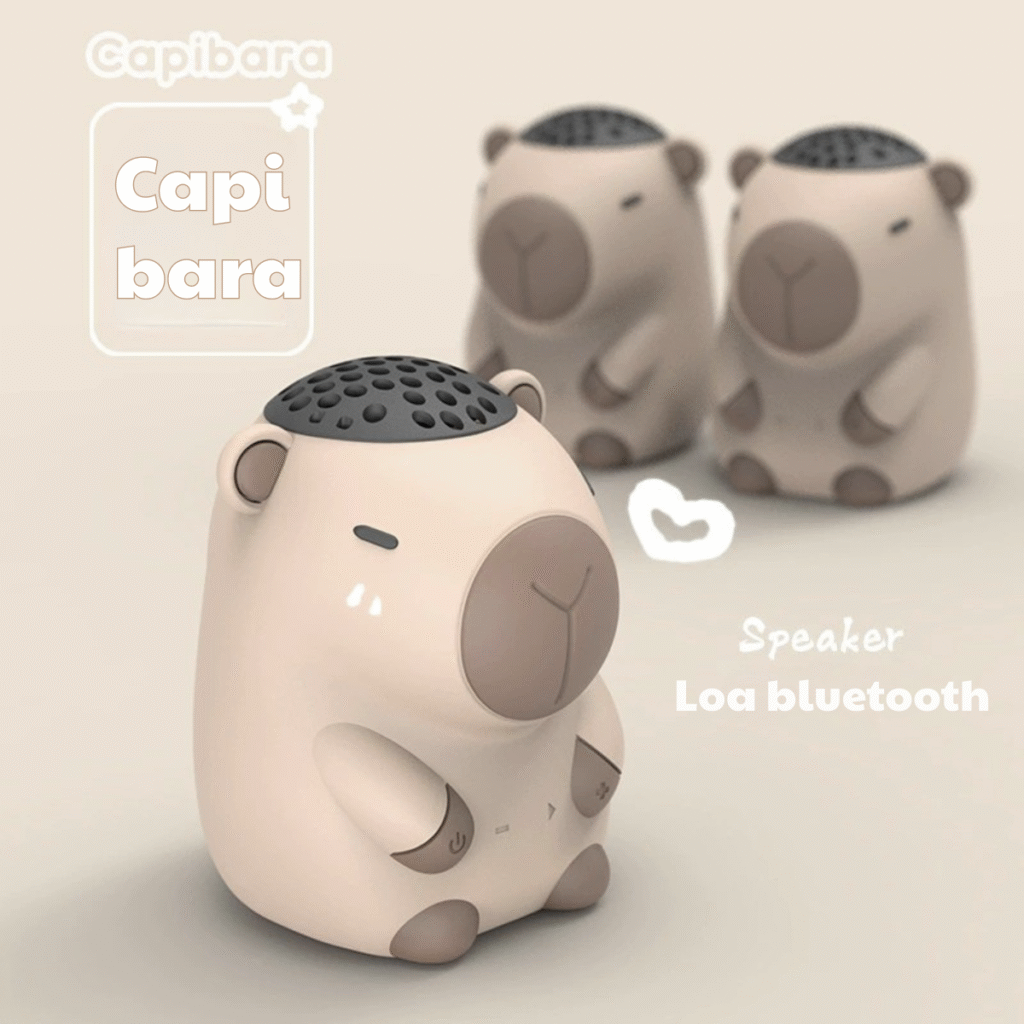 Loa mini Capibara - V01 - Quà Noel