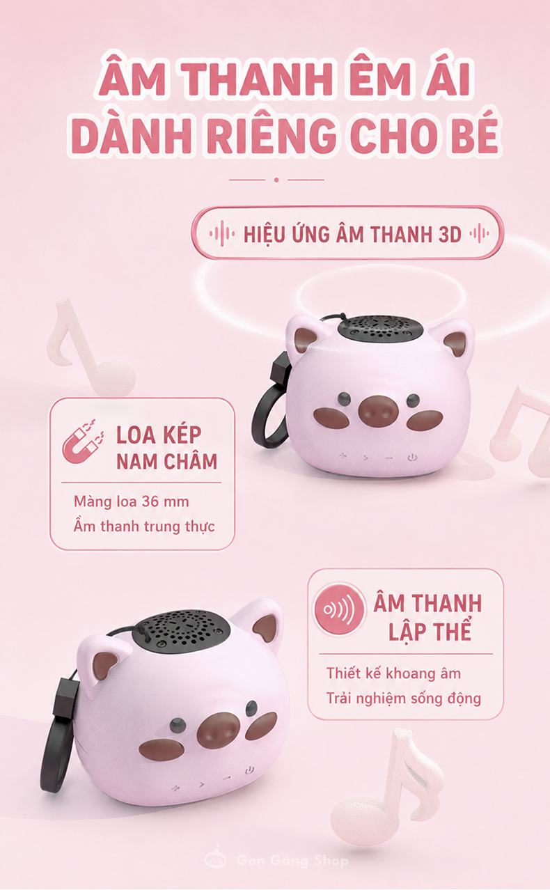 loa mini bluetooth heo