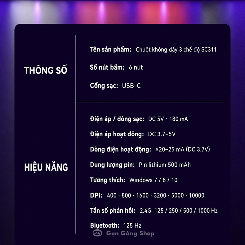 Chuột Aula SC311