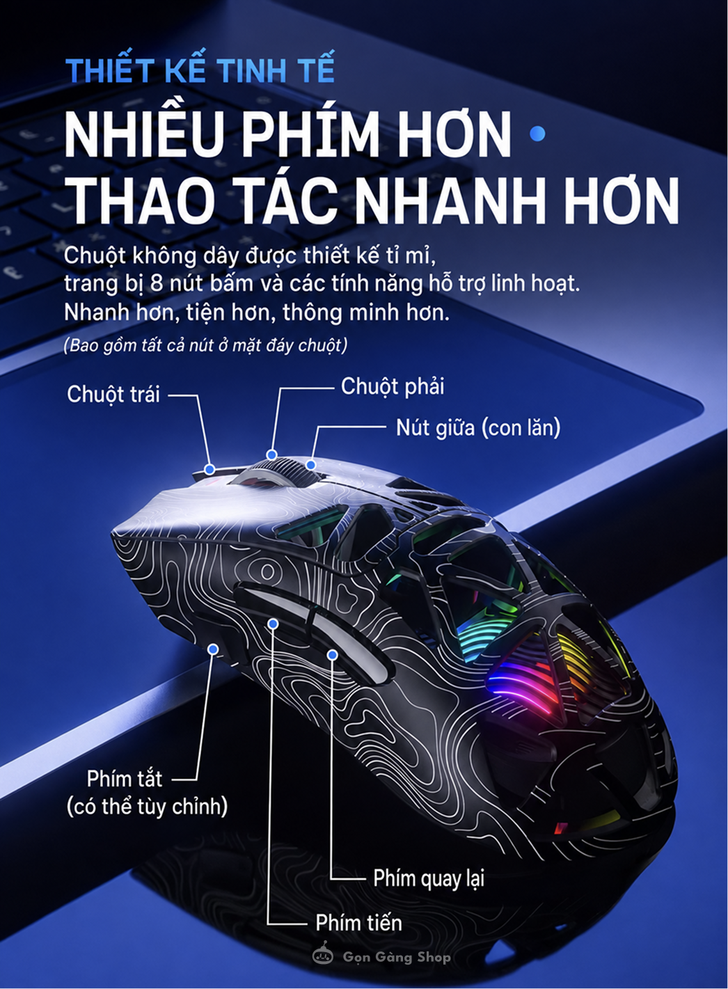 Chuột Aula SC620