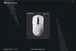 Phần mềm chỉnh chuột – Driver aula sc580 Pro