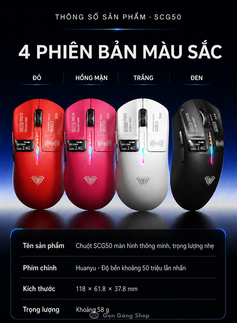 Chuột Aula SC650