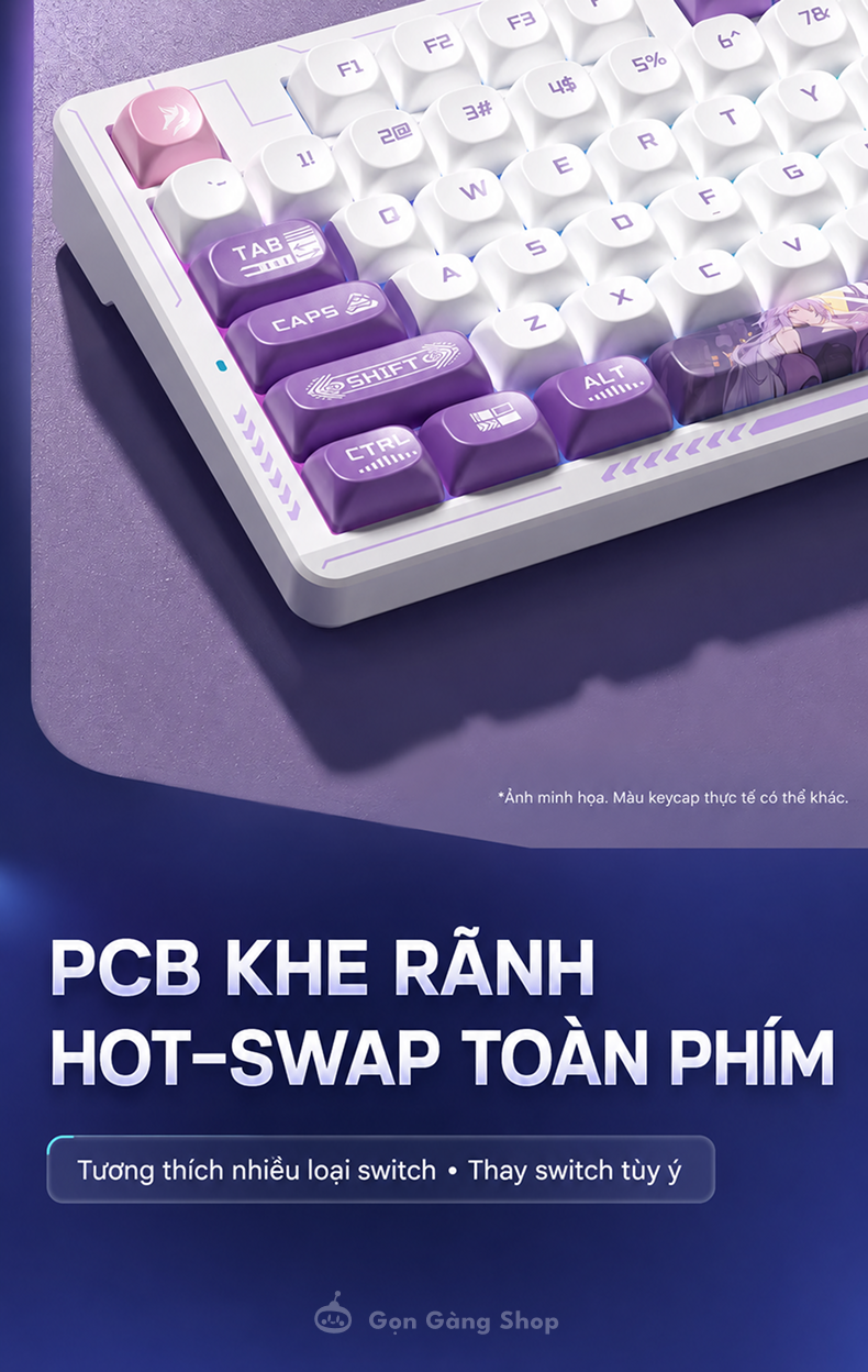 Bàn phím cơ Lingbao K87