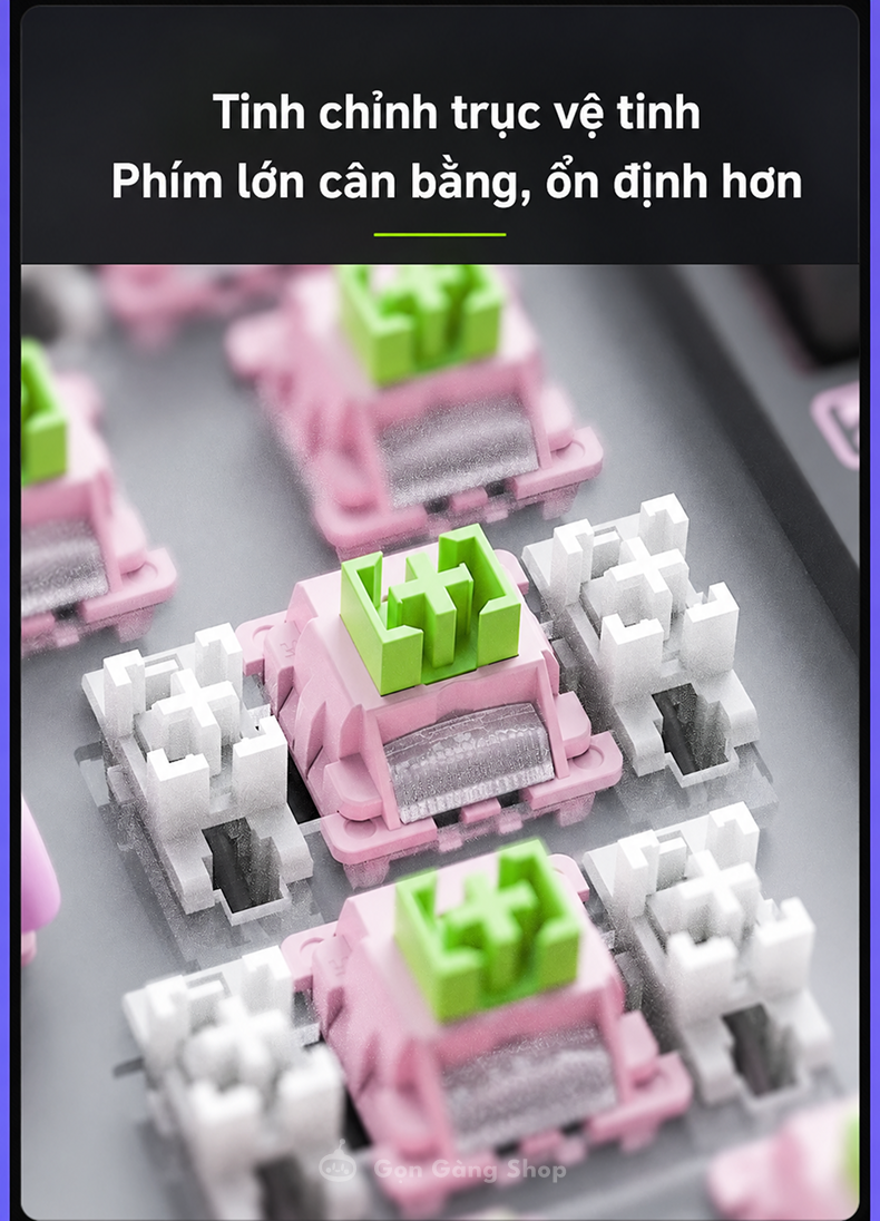 Bàn phím cơ Lingbao K87