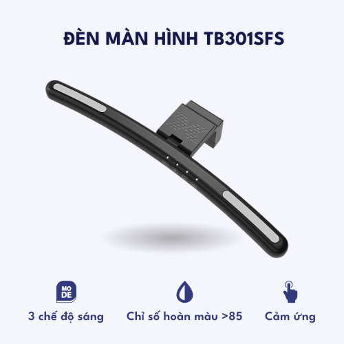 Đèn màn hình máy tính – cài màn hình có 3 chế độ sáng, led nền RGB TB 301SFS- Màu đen