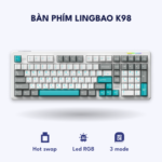 Bàn phím Lingbao K98 – Trang xanh