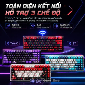 Lingbao K75 – Hướng dẫn sử dụng bàn phím chi tiết