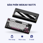 Bàn phím Weikav Nut 75 – Den guong